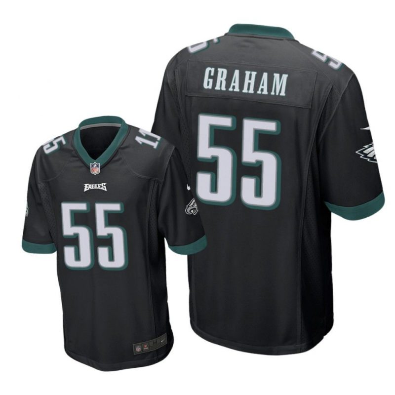 Philadelphia Eagles 55 Black Men Brandon Graham Game Jersey Choose