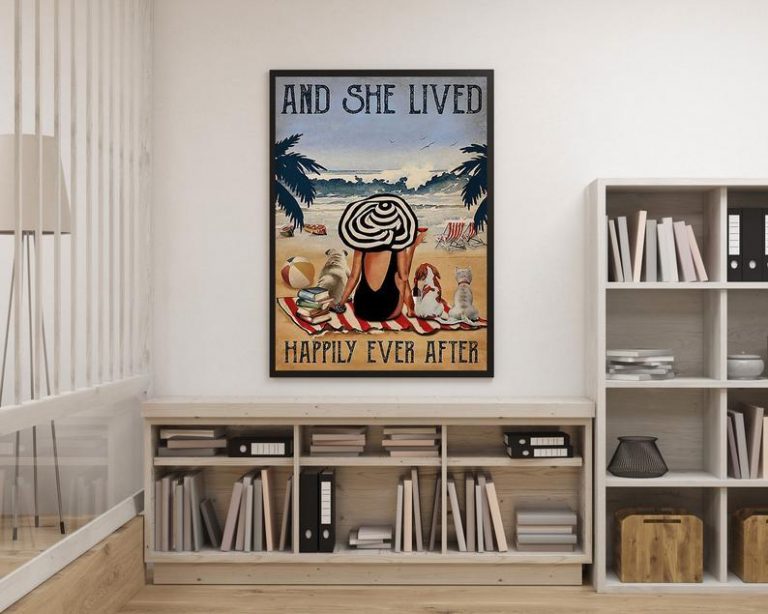 And She Lived Happily Ever After Canvas