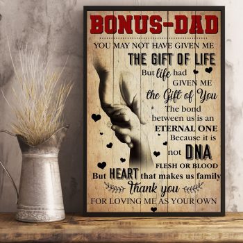 Bonus Dad Canvas