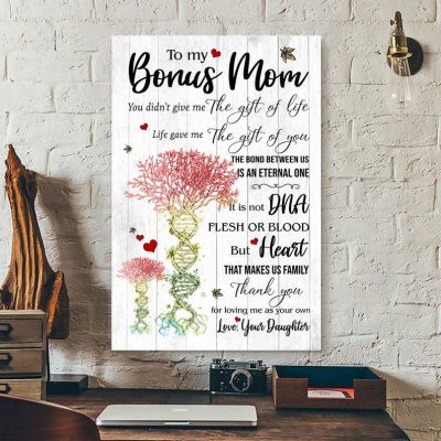 Bonus Mom Canvas