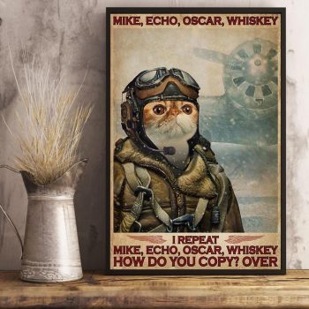 Exotic Mike Echo Oscar Whiskey Canvas