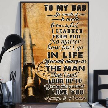 Fishing Dad Canvas