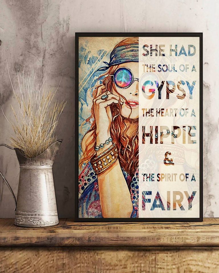 She Has The Soul Of A Gypsy Canvas