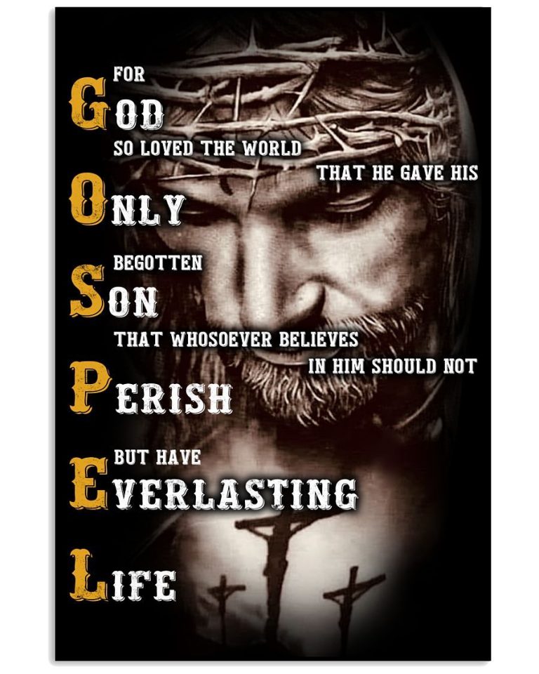 Jesus Gospel Canvas