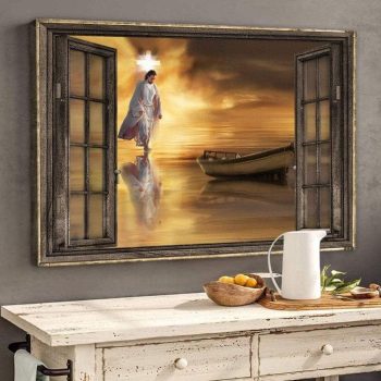 Jesus - Through The Windows Canvas