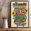 Personalized Daughter Canvas