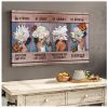 Sexy Black Women Wall Art Canvas