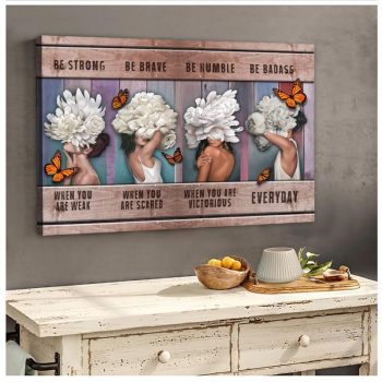 Sexy Black Women Wall Art Canvas