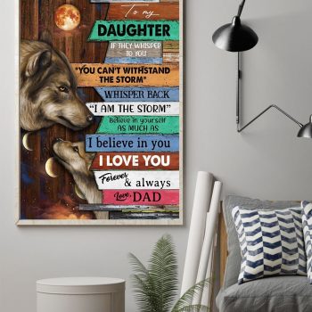 Wolf Daughter Canvas