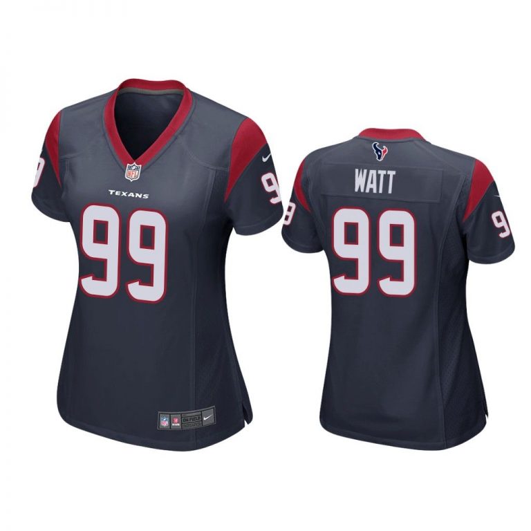 2019 J.J. Watt Houston Texans Navy Game Jersey