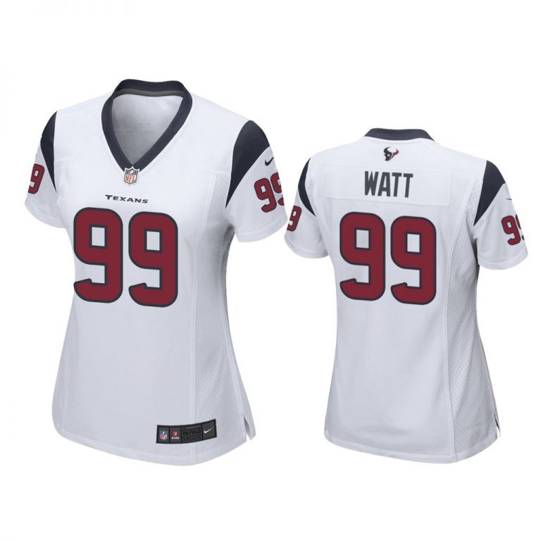 2019 J.J. Watt Houston Texans White Game Jersey