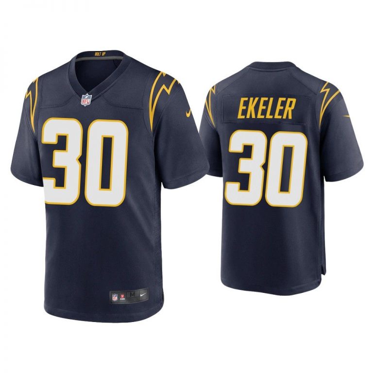 2020 Austin Ekeler Los Angeles Chargers Navy Game Jersey