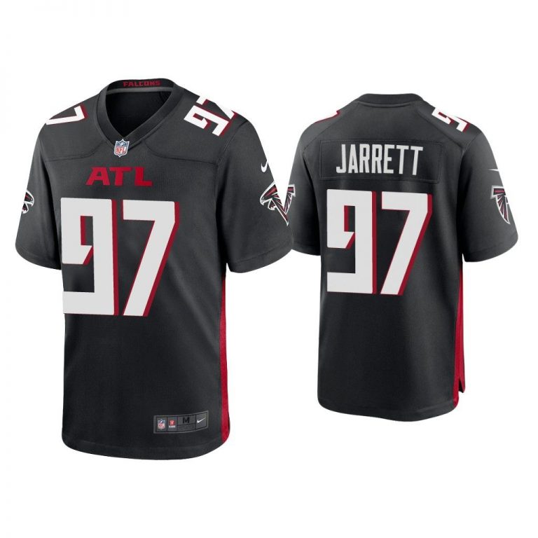 2020 Grady Jarrett Atlanta Falcons Black Game Jersey