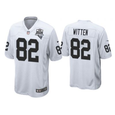 2020 Jason Witten Las Vegas Raiders White Inaugural Season Game Jersey