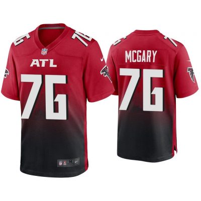2020 Kaleb McGary Atlanta Falcons Red Game Jersey