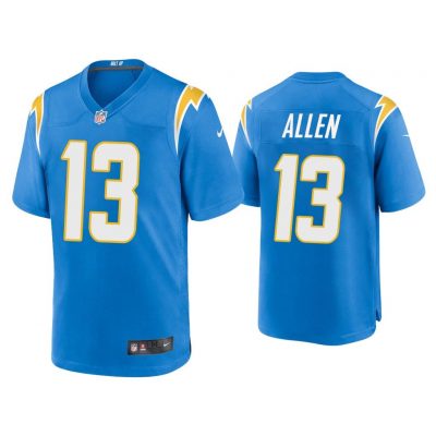 2020 Keenan Allen Los Angeles Chargers Powder Blue Game Jersey