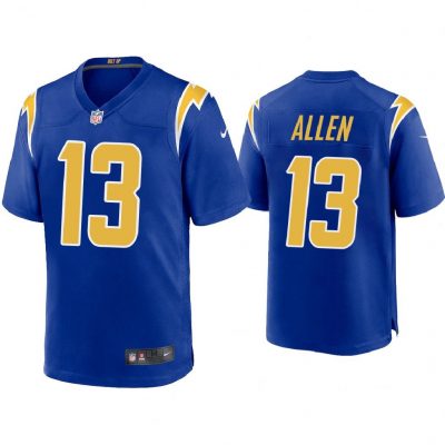 2020 Keenan Allen Los Angeles Chargers Royal Game Jersey