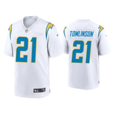 2020 LaDainian Tomlinson Los Angeles Chargers White Game Jersey