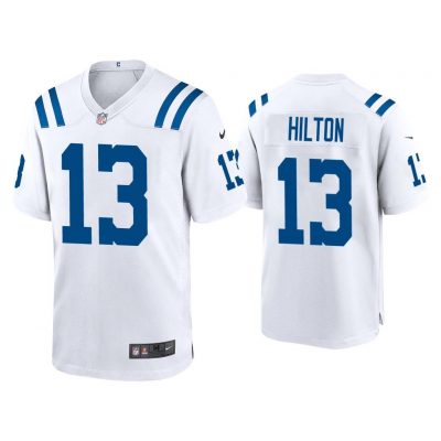 2020 T.Y. Hilton Indianapolis Colts White Game Jersey