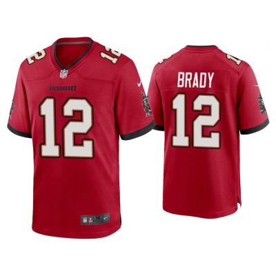 2020 Tom Brady Tampa Bay Buccaneers Red Game Jersey