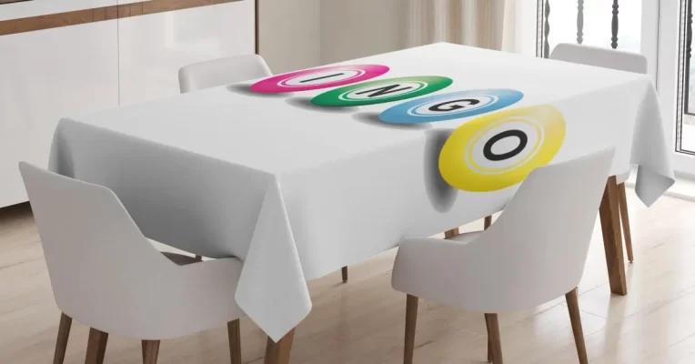 3D Style Colorful Balls 3D Printed Tablecloth Table Decor Home Decor