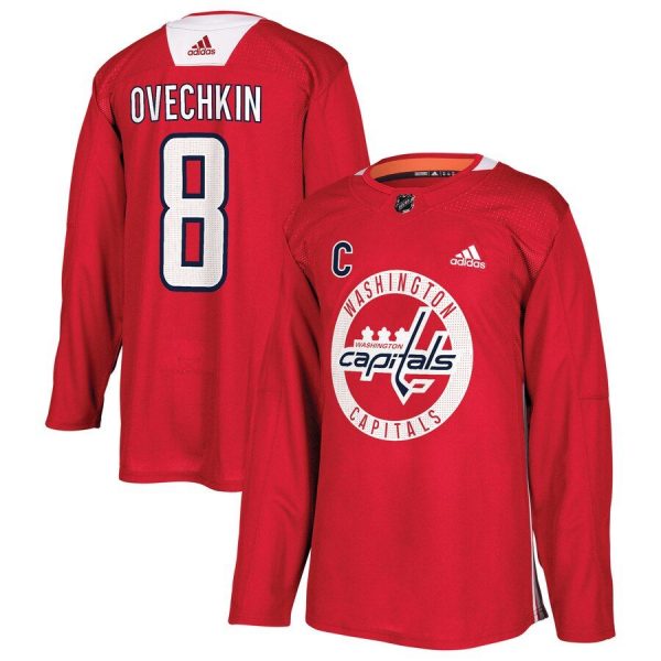 Alexander Ovechkin Washington Capitals Practice Player Jersey Red