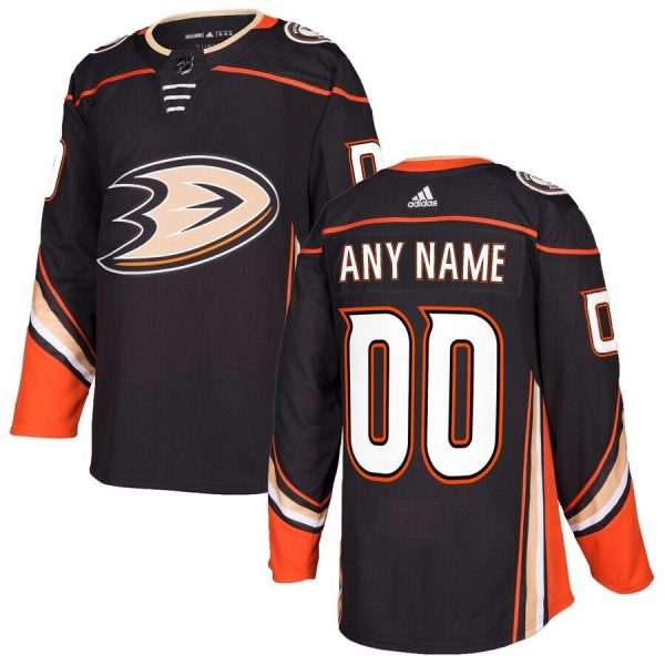 Anaheim Ducks Custom Jersey Black