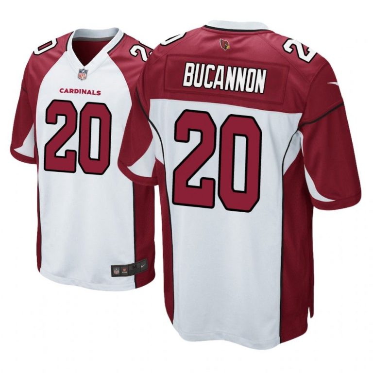 Arizona Cardinals #20 White Men Deone Bucannon Game Jersey