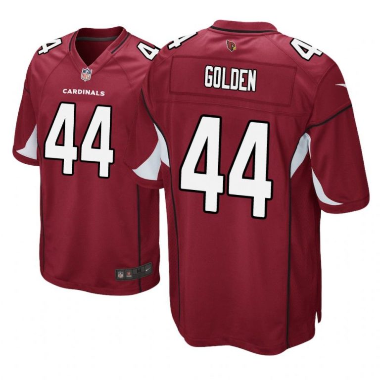 Arizona Cardinals #44 Cardinal Men Markus Golden Game Jersey