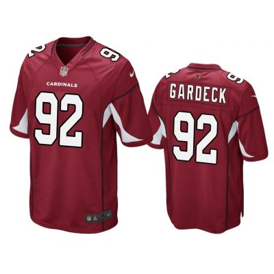 Arizona Cardinals #92 Red Men Dennis Gardeck Game Jersey