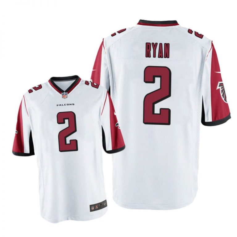 Atlanta Falcons #2 White Men Matt Ryan Game Jersey