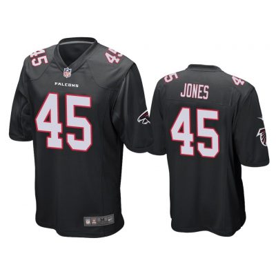 Atlanta Falcons #45 Black Men Deion Jones Game Jersey
