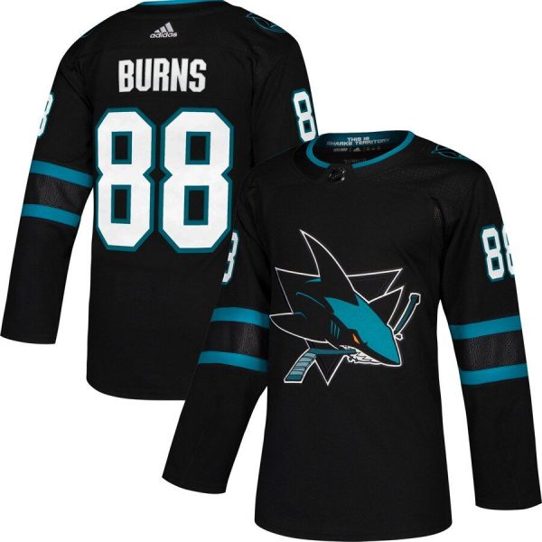 Brent Burns San Jose Sharks Alternate Player Jersey Black