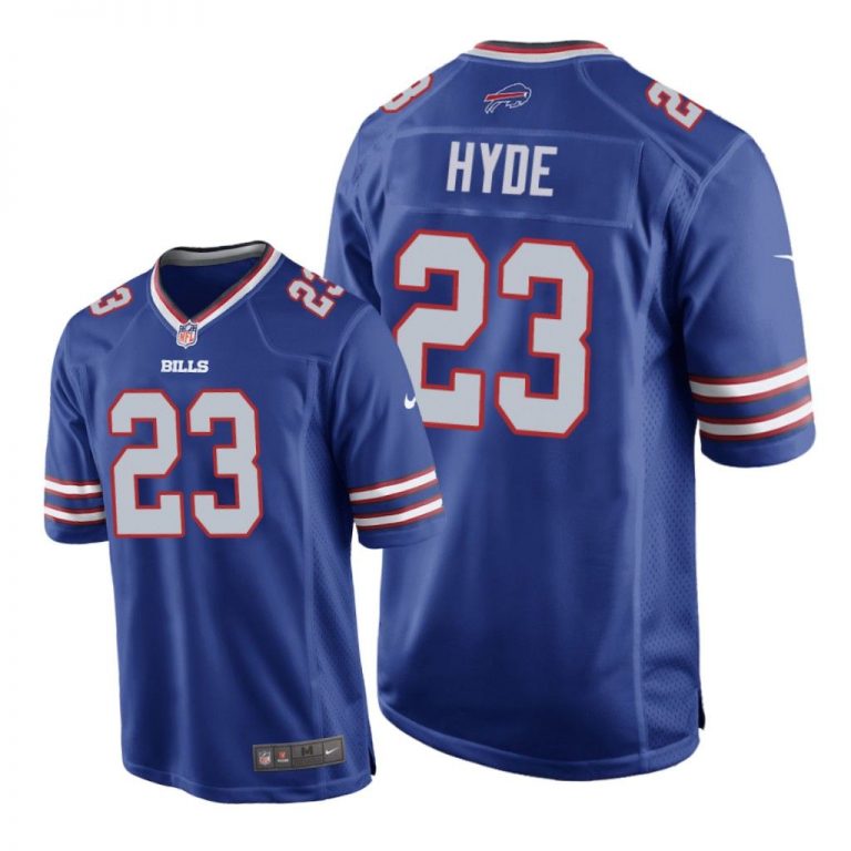 Buffalo Bills #23 Royal Men Micah Hyde Game Jersey