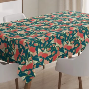 Cartoon Surreal Shapes 3D Printed Tablecloth Table Decor Home Decor