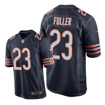 Chicago Bears #23 Navy Men Kyle Fuller Game Jersey