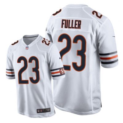 Chicago Bears #23 White Men Kyle Fuller Game Jersey