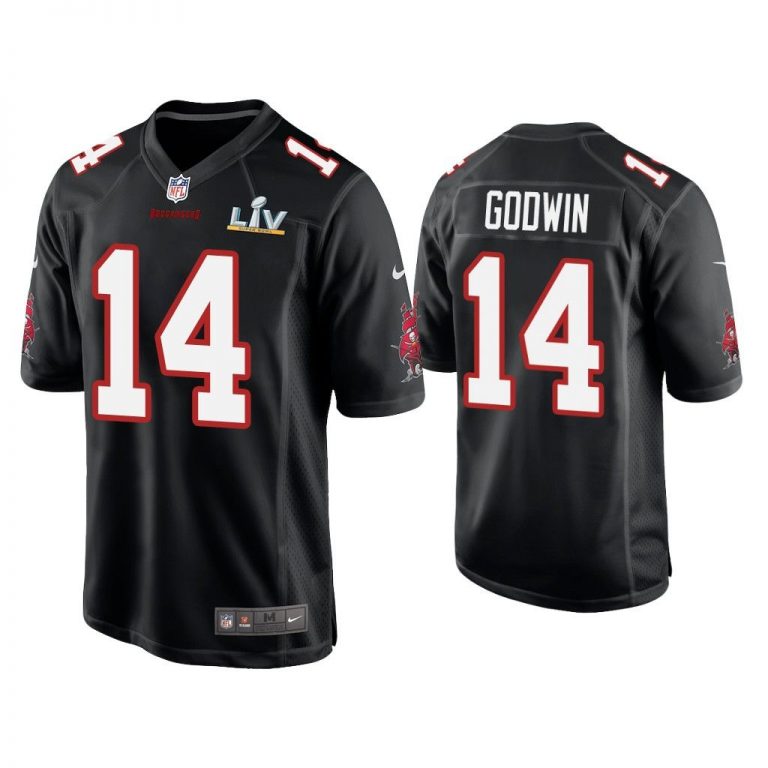 Chris Godwin Tampa Bay Buccaneers Super Bowl LV Black Game Fashion Jersey