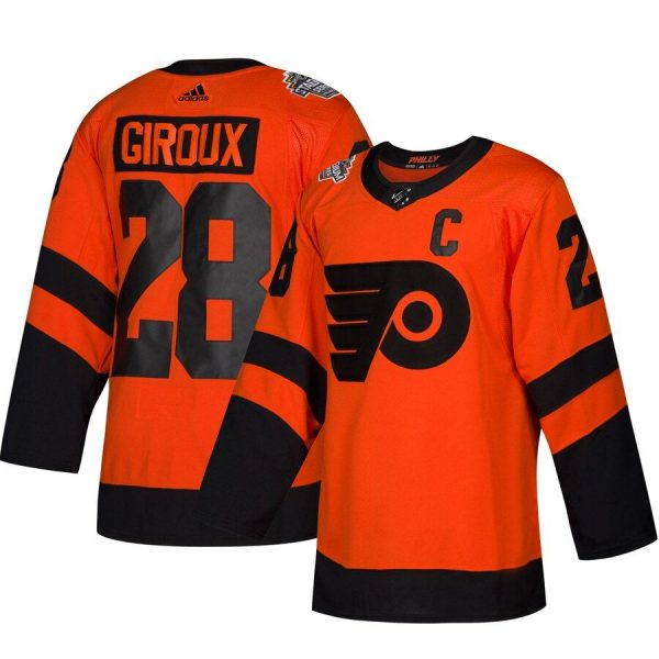 Claude Giroux Philadelphia Flyers 2019 NHL Stadium Series Player Jersey Orange