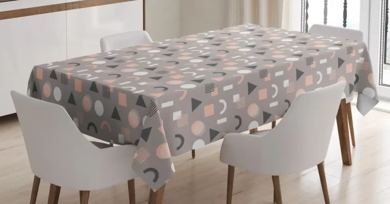 Contemporary Art Work 3D Printed Tablecloth Table Decor Home Decor