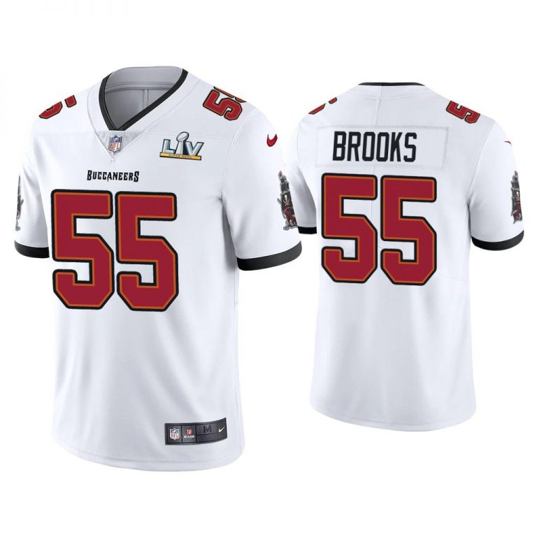 Derrick Brooks Tampa Bay Buccaneers Super Bowl LV White Vapor Limited Jersey