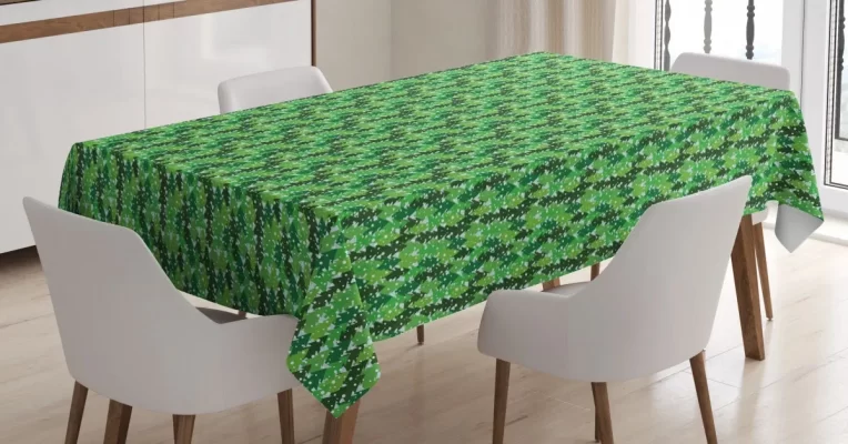 Fir Woodland Snow 3D Printed Tablecloth Table Decor Home Decor