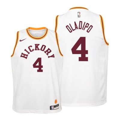 Indiana Pacers 2019-20 Victor Oladipo #4 Hardwood Classics White Jersey - Youth