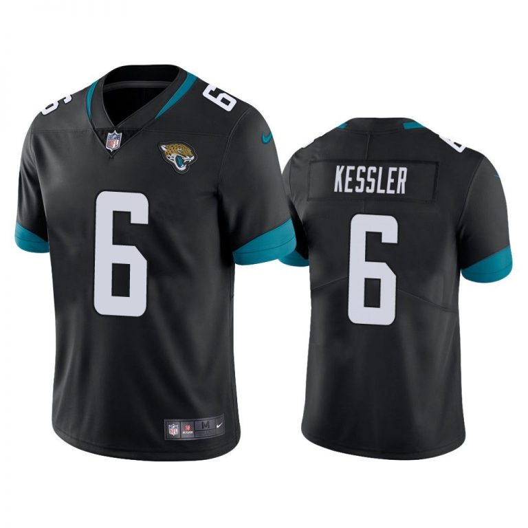 Jacksonville Jaguars #6 Black Men Cody Kessler Game Jersey