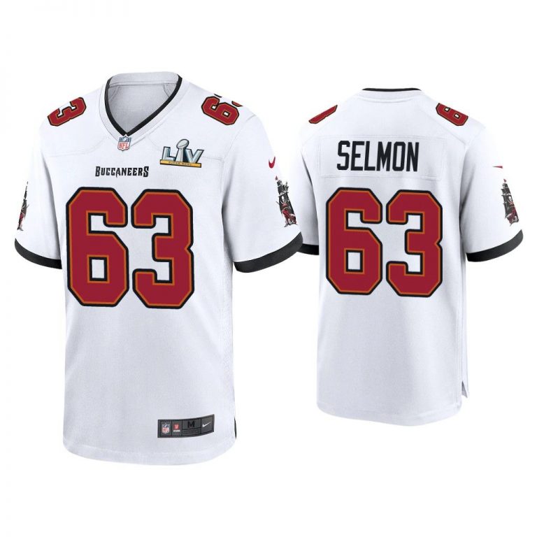 Lee Roy Selmon Tampa Bay Buccaneers Super Bowl LV White Game Jersey