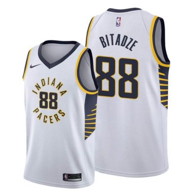 Men 2019 Draft Indiana Pacers Goga Bitadze Men Association Jersey