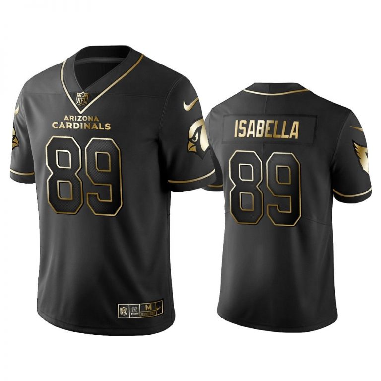 Men 2019 Golden Edition Vapor Limited Cardinals Andy Isabella Black Jersey