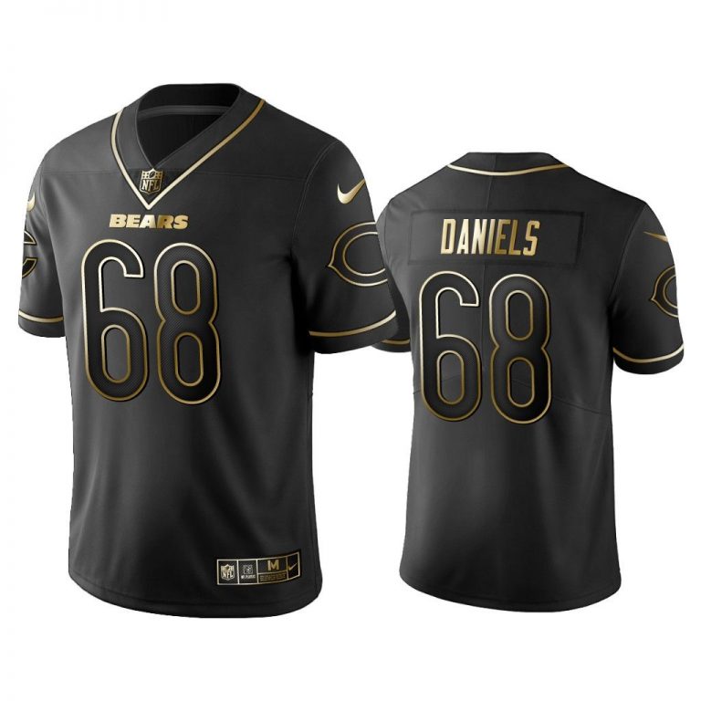 Men 2019 Golden Edition Vapor Untouchable Limited Chicago Bears #68 James Daniels Black Jersey