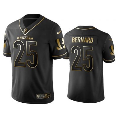 Men 2019 Golden Edition Vapor Untouchable Limited Cincinnati Bengals #25 Giovani Bernard Black Jersey