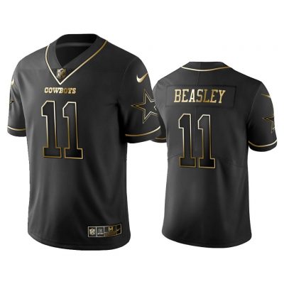 Men 2019 Golden Edition Vapor Untouchable Limited Dallas Cowboys #11 Cole Beasley Black Jersey